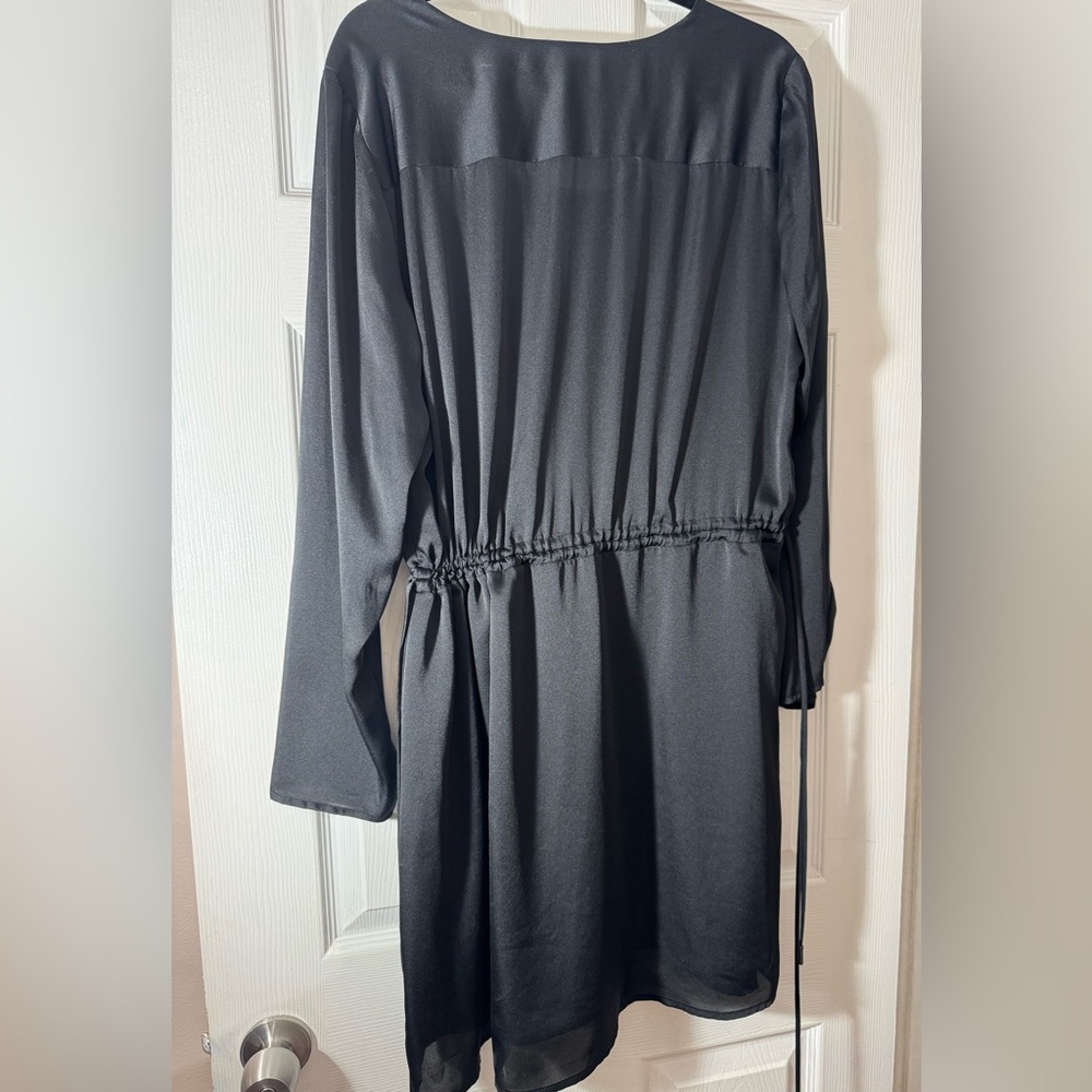BCBGMaxAzria Black Long Sleeve Dress - Picture 5 of 5